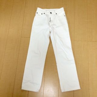 リーバイス(Levi's)のレアレディースモデルW28 リーバイスW508 ハイウエスト ホワイトデニム(デニム/ジーンズ)