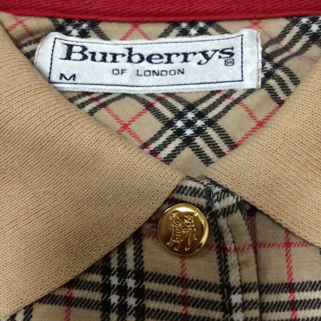 バーバリー Burberry ポロシャツ ノバチェック - ポロシャツ