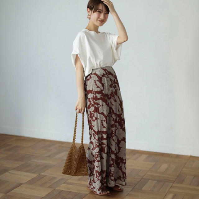 TODAYFUL(トゥデイフル)のTODAYFUL Flower Georgette SK レディースのスカート(ロングスカート)の商品写真