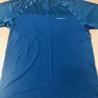 パタゴニア(patagonia)のパタゴニア ウインドチェイサーショートスリーブシャツ(ランニング/ジョギング)