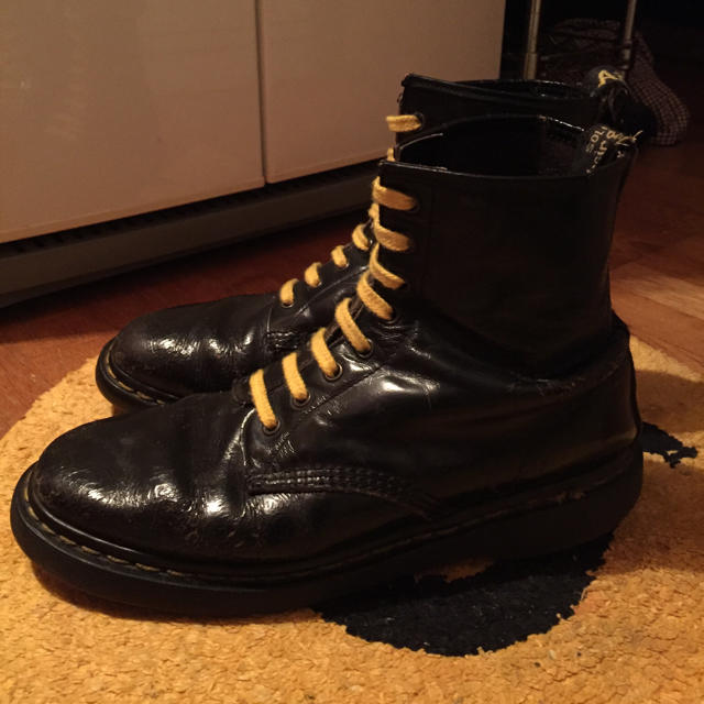 Dr.Martens(ドクターマーチン)のドクターマーチン 8ホールブラック 英国製 メンズの靴/シューズ(ブーツ)の商品写真