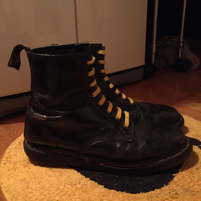 Dr.Martens(ドクターマーチン)のドクターマーチン 8ホールブラック 英国製 メンズの靴/シューズ(ブーツ)の商品写真