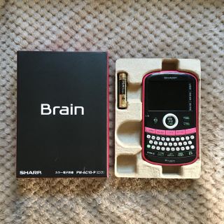 シャープ(SHARP)の【美品】Brain PW-AC10-P(その他)