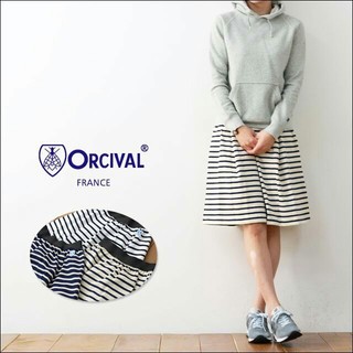 オーシバル(ORCIVAL)の新品★『ORCIVAL』日本製◆フレアスカート◆定価￥13824(ひざ丈スカート)