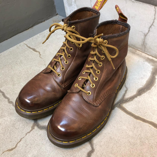 Dr.Martens - ドクターマーチン 8ホール ブーツ ブラウン 26cm 古着