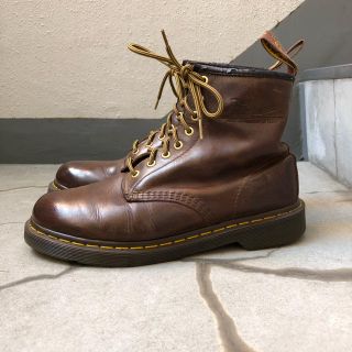 Dr.Martens - ドクターマーチン 8ホール ブーツ ブラウン 26cm 古着