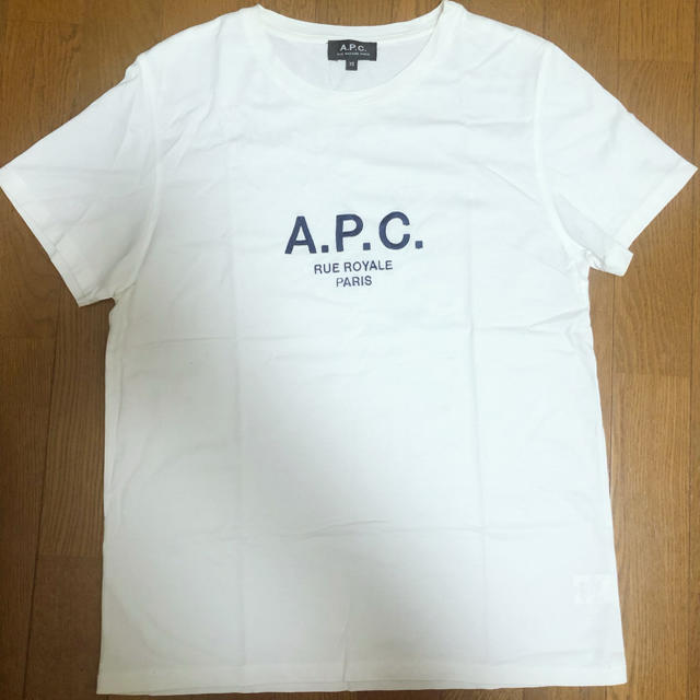 A.P.C ロゴ刺繍 ポケットTシャツ メンズXS