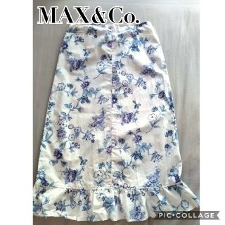 マックスアンドコー(Max & Co.)のMax ＆ Co. ロングスカート(ロングスカート)