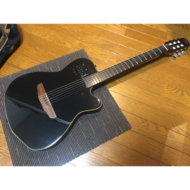 お気に入り Godin Maltiac Black SA Slim ACS エレキギター - csa