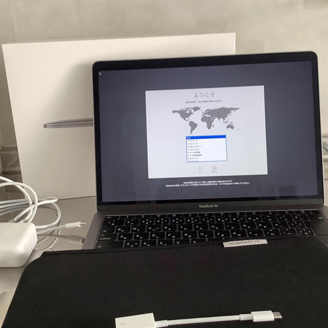 円高還元 - (Apple) Mac MacBook 美品 250GB 13インチグレイ 2018 Air ノートPC