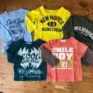 80 長袖Ｔシャツ  5枚セット(Ｔシャツ)