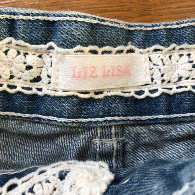 LIZ LISA(リズリサ)のリズリサ♡デニムショートパンツ美品 レディースのパンツ(ショートパンツ)の商品写真