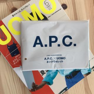 アーペーセー(A.P.C)のA.P.C×UOMO ネックウォレット (コインケース/小銭入れ)