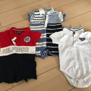 トミーヒルフィガー(TOMMY HILFIGER)のBABY服(ロンパース)