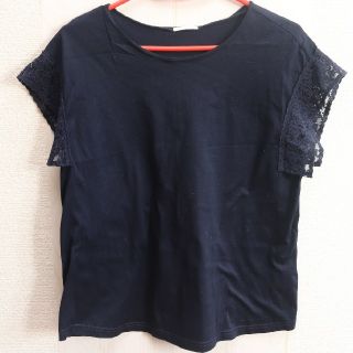 ジーユー(GU)のGU＊肩レース＊Tシャツ(Tシャツ(半袖/袖なし))