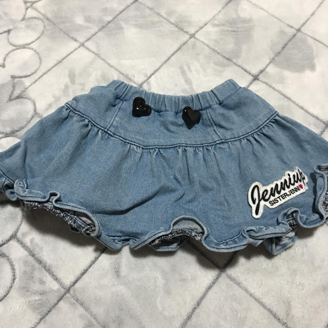 JENNI(ジェニィ)のjenni  デニムスカート ☆100 キッズ/ベビー/マタニティのキッズ服女の子用(90cm~)(スカート)の商品写真