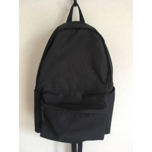 MUJI (無印良品)(ムジルシリョウヒン)の無印良品 リュック(黒) レディースのバッグ(リュック/バックパック)の商品写真