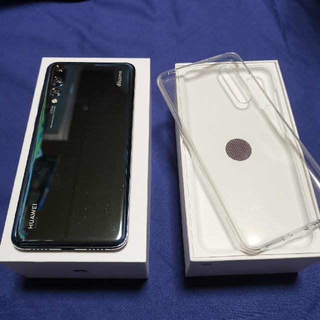 ANDROID - docomo HUAWEI P20 Pro HW-01K ミッドナイトブルーの通販 by いっかいゆうせい's shop