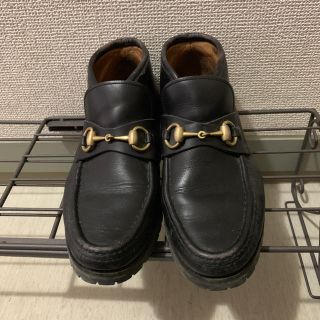 グッチ(Gucci)のレディース   ☆ GUCCI ☆ サイズ23.5 ブーツ 革靴 黒(ブーツ)