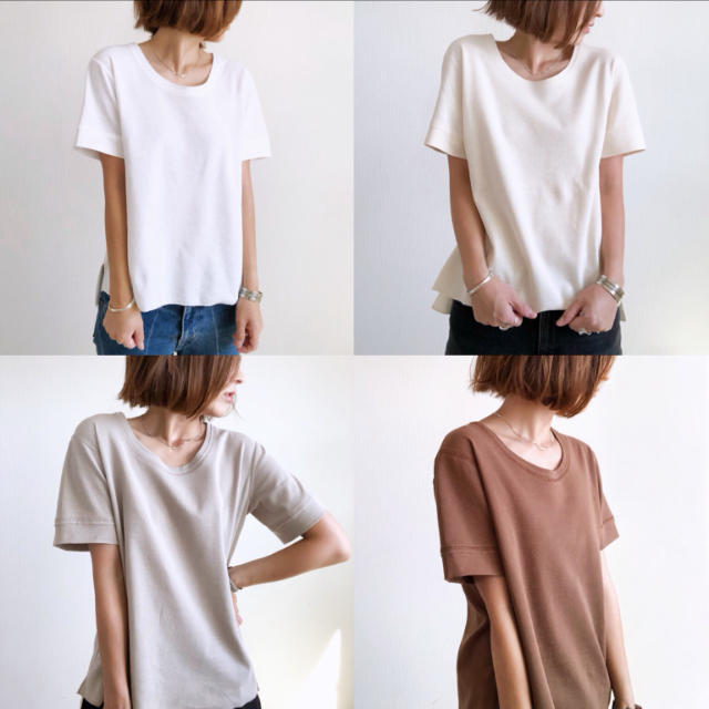 TODAYFUL(トゥデイフル)のstudious  mayumiさんコラボ バスクTシャツ レディースのトップス(Tシャツ(半袖/袖なし))の商品写真