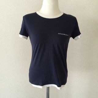 エンポリオアルマーニ(Emporio Armani)のエンポリオアルマーニ♡ネイビーTシャツ(Tシャツ(半袖/袖なし))