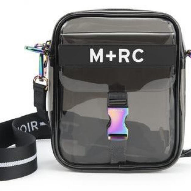 M+RC NOIR PVC BLACK TRANSPARENT マルシェノア新品