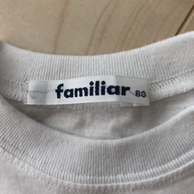 familiar(ファミリア)のファミリアtシャツ 80 キッズ/ベビー/マタニティのベビー服(~85cm)(Ｔシャツ)の商品写真