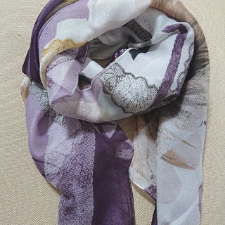 シルク100%スカーフ(バンダナ/スカーフ)