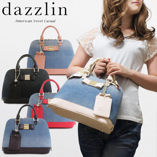 dazzlin(ダズリン)のダズリン dazzlin♡デニムバッグ レディースのバッグ(トートバッグ)の商品写真