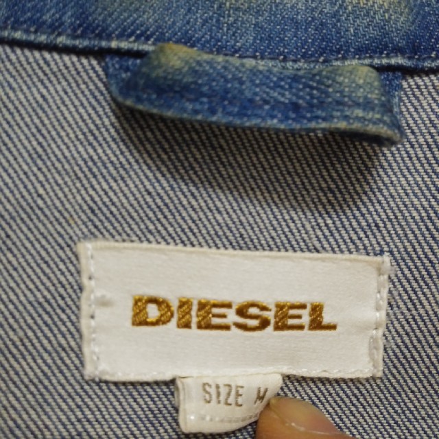 DIESEL(ディーゼル)のDIESEL　デニムジャケット メンズのジャケット/アウター(Gジャン/デニムジャケット)の商品写真