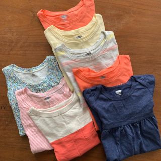 オールドネイビー(Old Navy)のオールドネイビー 8点セット 90〜100女の子（まとめ売り①）(Tシャツ/カットソー)