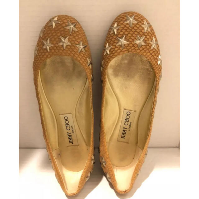 JIMMY CHOO(ジミーチュウ)のJIMMY CHOO フラットシューズ レディースの靴/シューズ(バレエシューズ)の商品写真