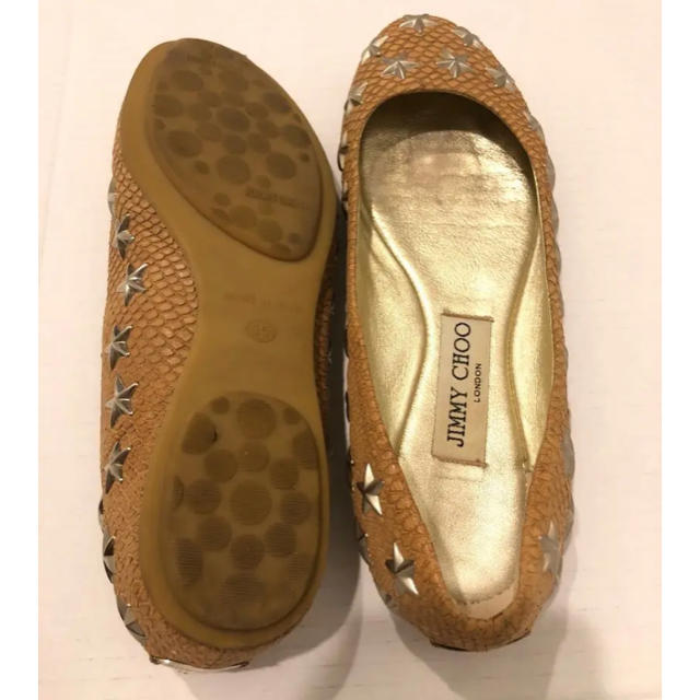 JIMMY CHOO(ジミーチュウ)のJIMMY CHOO フラットシューズ レディースの靴/シューズ(バレエシューズ)の商品写真