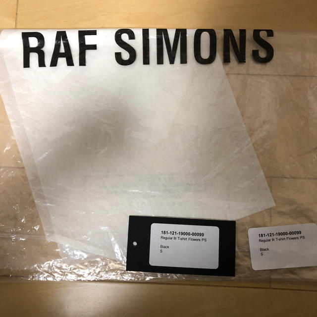 RAF SIMONS 18ss 権利の美学tシャツ