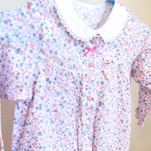 mikihouse(ミキハウス)のミキハウス ロンパース 80 キッズ/ベビー/マタニティのベビー服(~85cm)(カバーオール)の商品写真