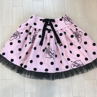 アンジェリックプリティー(Angelic Pretty)のAngelic Pretty dolly dot スカート(ひざ丈スカート)