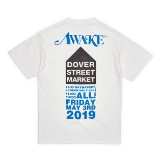 アウェイク(AWAKE)の新品 白M awake ny × DSML コラボ Tシャツ(Tシャツ/カットソー(半袖/袖なし))