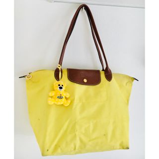 ロンシャン(LONGCHAMP)のロンシャン トートバッグ(黄色) (トートバッグ)