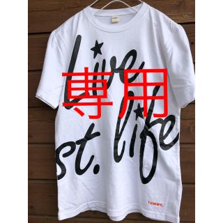 トミー(TOMMY)のTommy デカt 白 L  HILFIGER  ブランド 古着(Tシャツ/カットソー(半袖/袖なし))