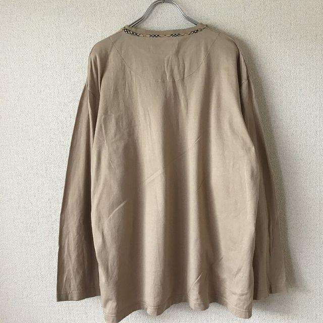 BURBERRY(バーバリー)のLloyd'sさん専用バーバリーロンドン ワンポイントロゴカットソー メンズのトップス(Tシャツ/カットソー(七分/長袖))の商品写真