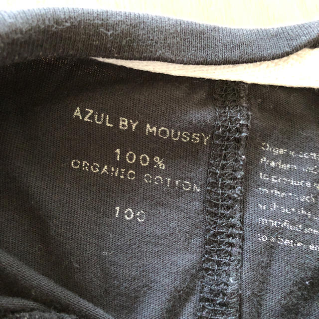 AZUL by moussy(アズールバイマウジー)の値下げ！AZUL ◆ Tシャツ 100 キッズ/ベビー/マタニティのキッズ服男の子用(90cm~)(Tシャツ/カットソー)の商品写真