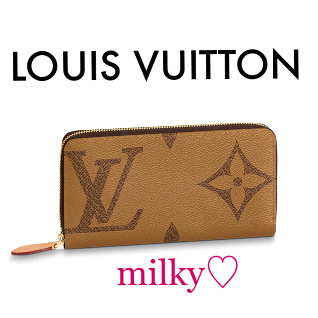 LOUIS VUITTON★新品ジャイアントモノグラムリバースジッピーウォレット