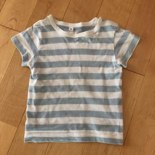 ムジルシリョウヒン(MUJI (無印良品))の無印 ボーダー Tシャツ 80(Ｔシャツ)