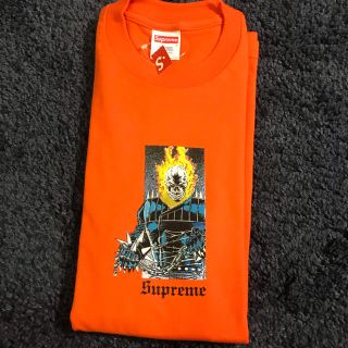 シュプリーム(Supreme)のSupreme Ghost Rider Tee オレンジ L 国内正規品(Tシャツ/カットソー(半袖/袖なし))