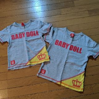 ベビードール(BABYDOLL)ののんちゃん様専用　BABYDOLL　100.110　Tシャツ２枚セット(Tシャツ/カットソー)