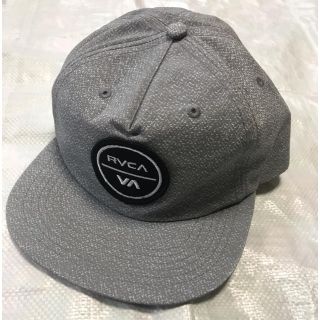 ルーカ(RVCA)のRVCA ルーカ キャップ  グレー 帽子 フリーサイズ (キャップ)