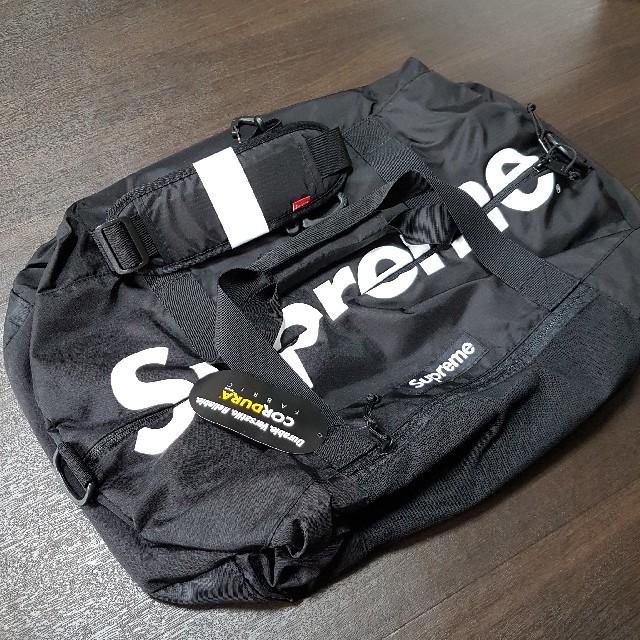 Supreme - supreme duffle bag ダッフルバッグ 黒 ボストン 17ssの通販