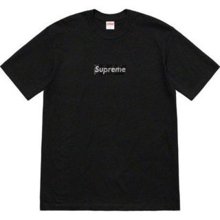 シュプリーム(Supreme)のSwarovski Box Logo 25thAnniversary(Tシャツ/カットソー(半袖/袖なし))