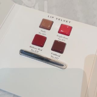 バーバリー(BURBERRY)のバーバリー BURBERRY リップベルベット LIP VELVET サンプル (口紅)