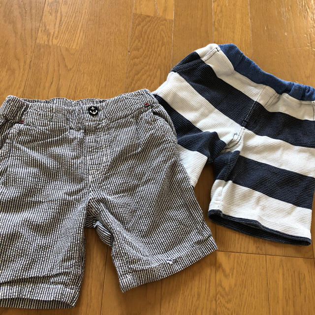 THE SHOP TK(ザショップティーケー)のTHE SHOP TK◆ハーフパンツ 100㎝ 2点セット キッズ/ベビー/マタニティのキッズ服男の子用(90cm~)(パンツ/スパッツ)の商品写真